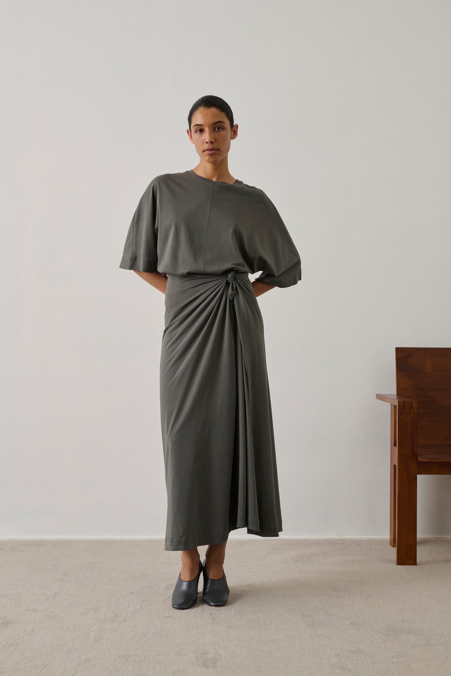 Jupe Goa - Ardoise - Coton - Femme