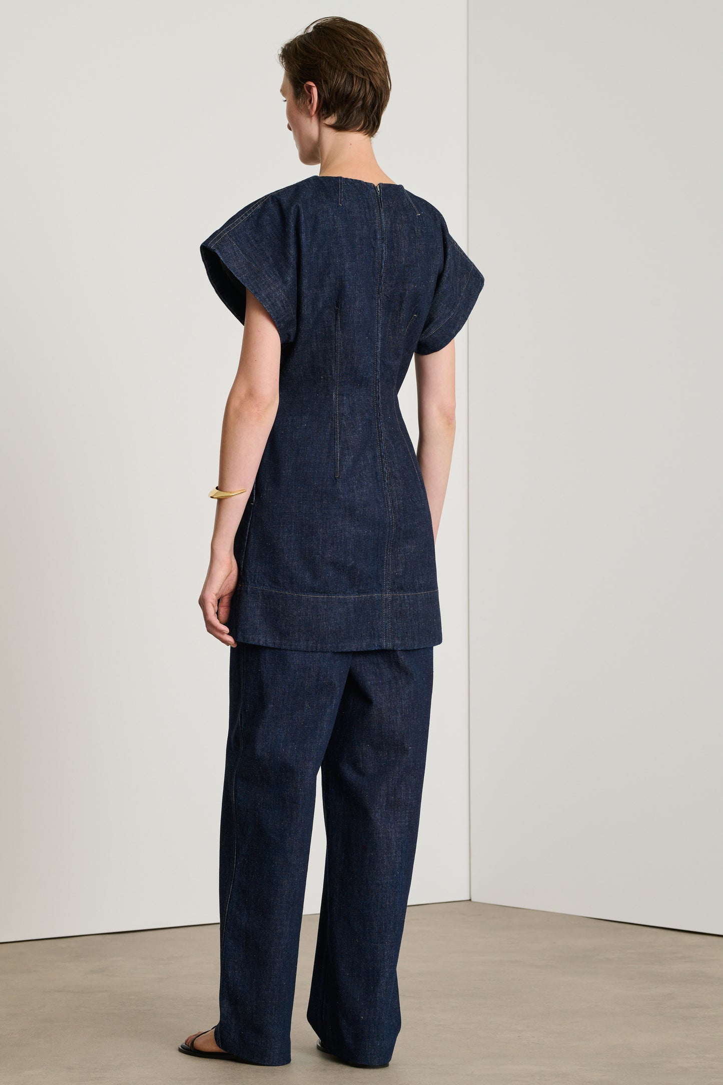 BLUE BAMBINO DRESS
