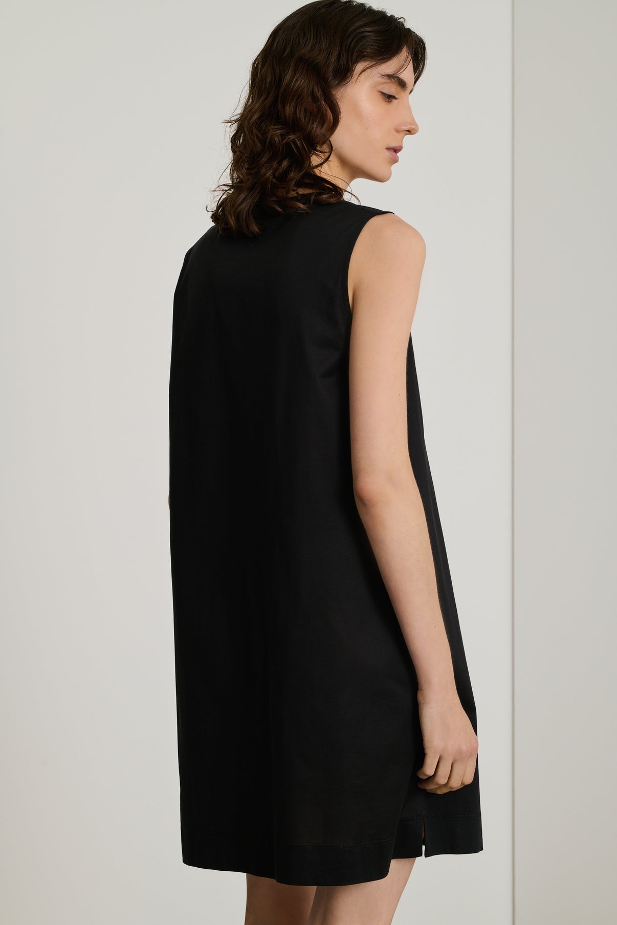 Robe Everett - Noir - Coton - Femme vue 4