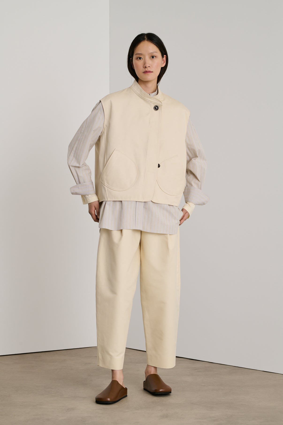 Sabots Dilo - Caramel - Cuir - Femme vue 3