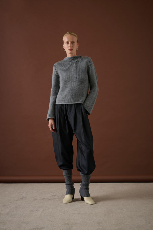 Guêtres Martha - Gris Foncé - Laine - Femme