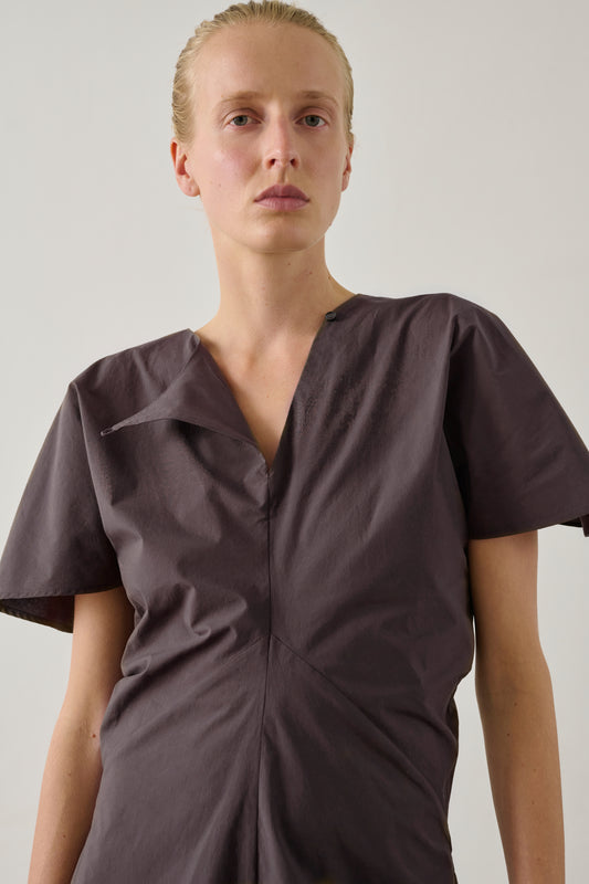 Robe Iva - Charbon - Coton - Femme