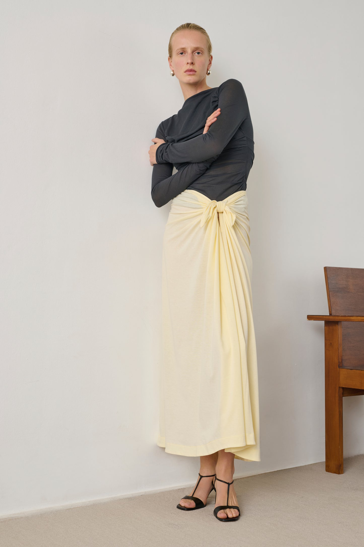 Jupe Goa - Jaune Pâle - Coton - Femme