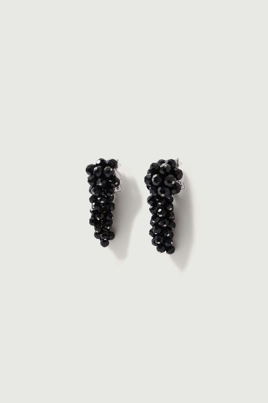 Boucles d'oreilles Dorothy - Noir - Femme