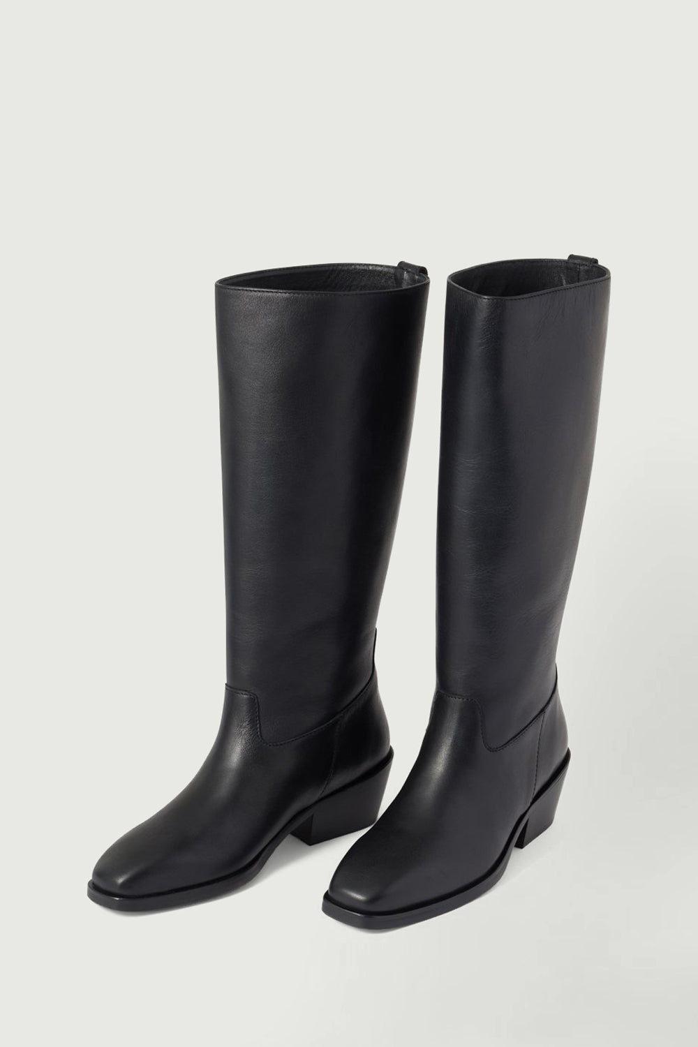 BERGAM BLACK BOOTS vue 2