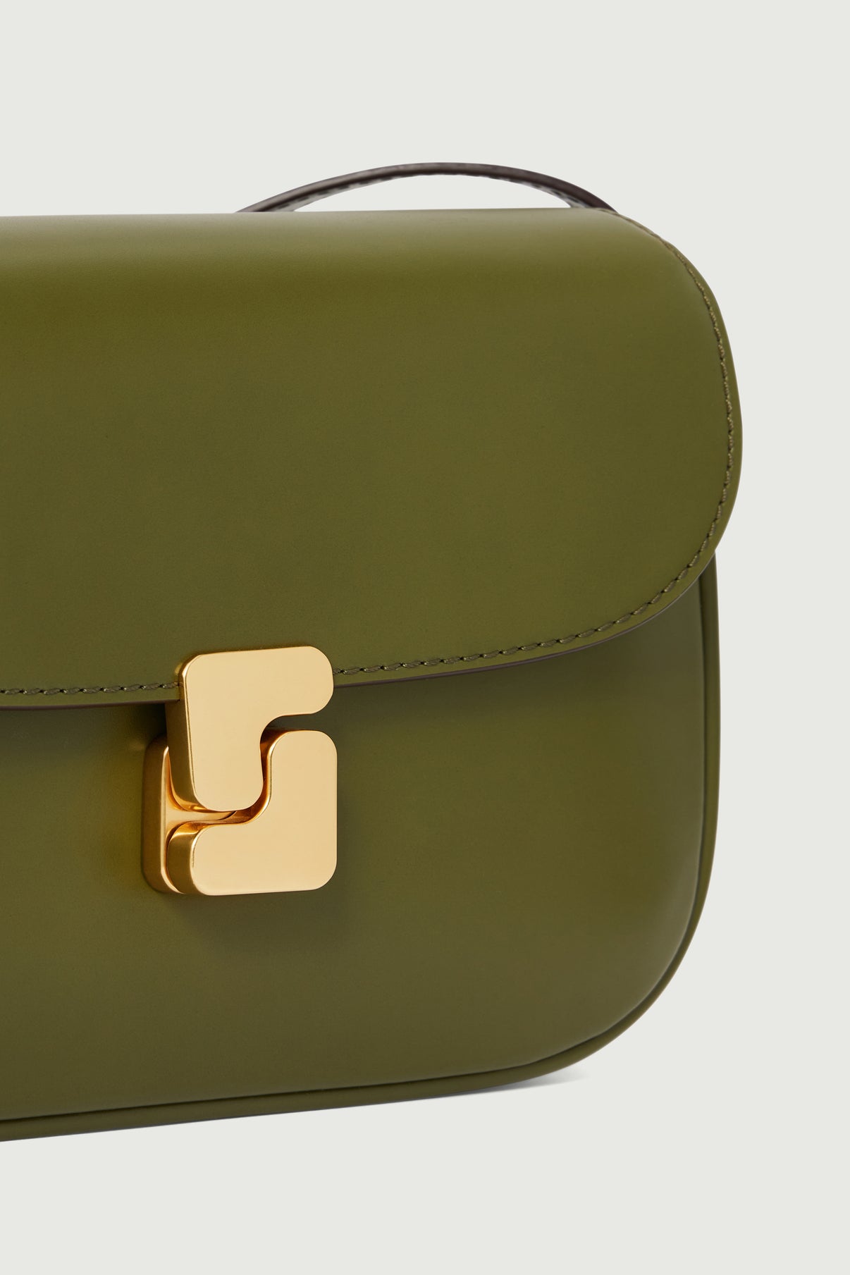 Sac Bellissima Mini - Vert Olive - Cuir - Femme vue 5